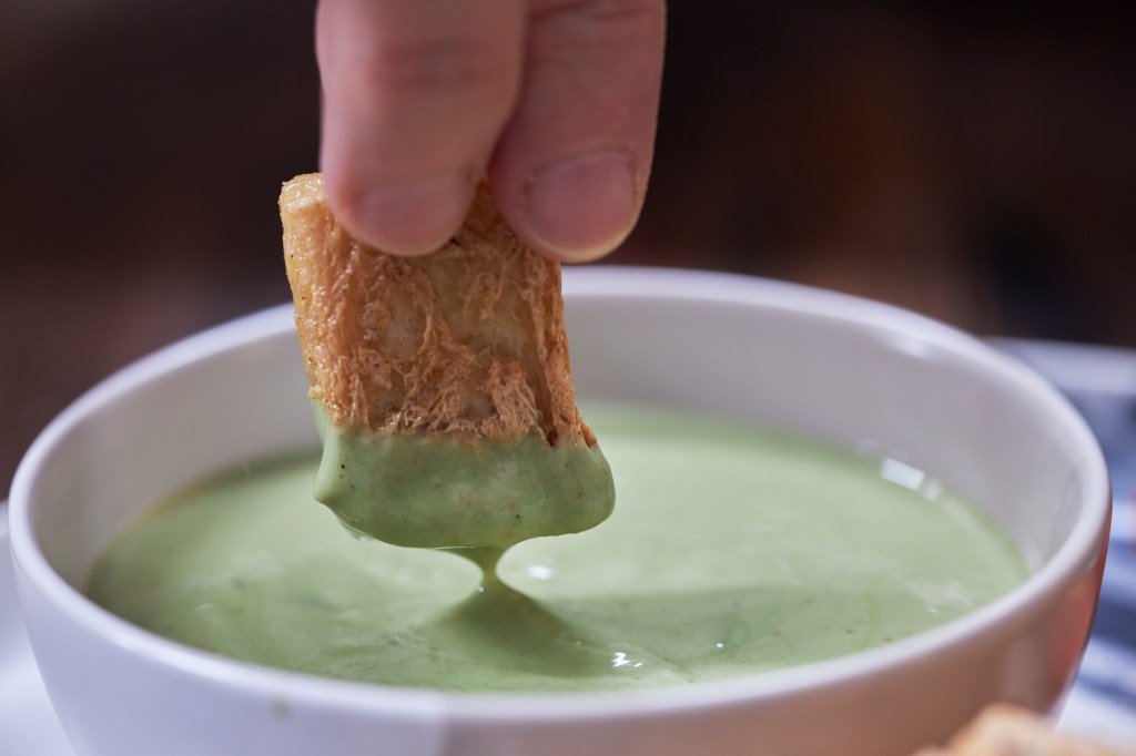 A Light and Lovely Treat: Pan-Fried Tofu with Creamy Matcha Peanut&nbsp;Sauce